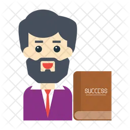 Successful businessman  Icon