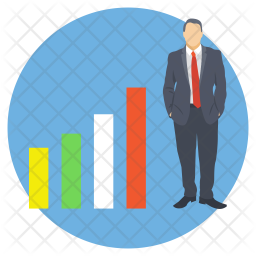 Successful Businessman Icon