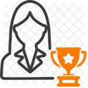 Successful Achievement Triumph Icon