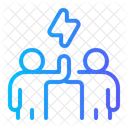Successful Collaboration Project Icon