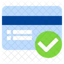 Sucesso De Pagamento Pagamento Com Cartao Concluido Ícone