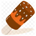 Sucette Au Chocolat Glace Sucre Icône