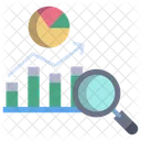 Suchanalyse Suchanalytik Suchdiagramm Symbol