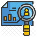 Suchanalyse Forschung Statistik Symbol