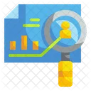 Suchanalyse Forschung Statistik Symbol