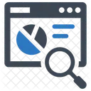 Suchanalyse Kreisdiagramm Diagramm Symbol