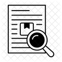 Suchbegriff Suchen Finden Symbol