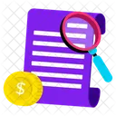 Bericht Suche Finanzen Symbol