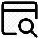 Programmierung Browser Suche Suche Fenster Glas App Code Programmierung Abfrage Suche Vergrosserungs Apps Symbol