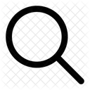 Suchen Finden Lupe Symbol