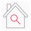 Suche Haus Zuhause Symbol