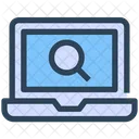 SEO Web Laptop Symbol