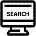 Suche Digitales Marketing LCD Symbol