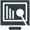 Suche Diagramm Bericht Symbol