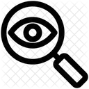 Suche Auge Kriminalitat Icono