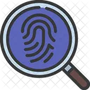 Suche Biometrie  Symbol