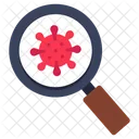 Suche Covid Corona Coronavirus Symbol