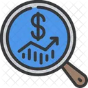 Suche Nach Finanzwachstum Finanzen Analyst Symbol