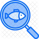 Suche Fisch  Symbol