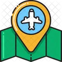 Suche Flughafen Flughafen Symbol