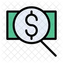 Prufung Suche Dollar Symbol