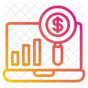 Wachstum Labtop Finanzen Symbol