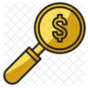 Suche Geld  Symbol