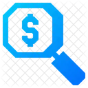 Suche Geld  Symbol