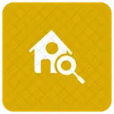 Haus Suche Real Symbol