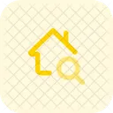 Suche Haus  Symbol