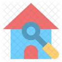 Suche Zuhause Haus Symbol