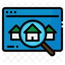 Suche Zuhause Haus Symbol