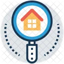 Suche Zuhause Haus Symbol