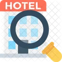 Suchen Hotel Finden Symbol