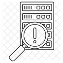 Suche Fehler Server Symbol