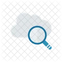 Cloud Suche Server Symbol