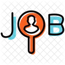 Jobsuche Plan Prasentation Symbol