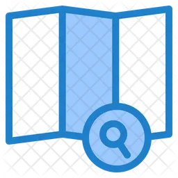 Suche Karte  Symbol