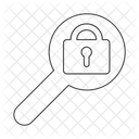 Suche mit der Lupe  Symbol