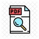 PDF-Suche  Symbol