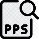 PPS Datei Suchen Datei Suchen Dokument Suchen Symbol