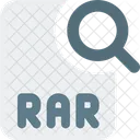 RAR Datei Suchen Datei Suchen Dokument Suchen Symbol