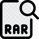 RAR Datei Suchen Datei Suchen Dokument Suchen Symbol