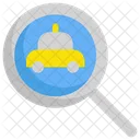 Suche Taxi  Symbol