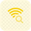 Suche nach WLAN-Signal  Symbol