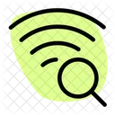 Suche nach WLAN-Signal  Symbol