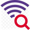 Suche nach WLAN-Signal  Symbol