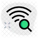 Suche nach WLAN-Signal  Symbol