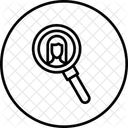 Suchen Finden Vermittler Symbol