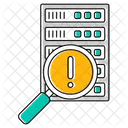 Suche Fehler Datenbank Symbol